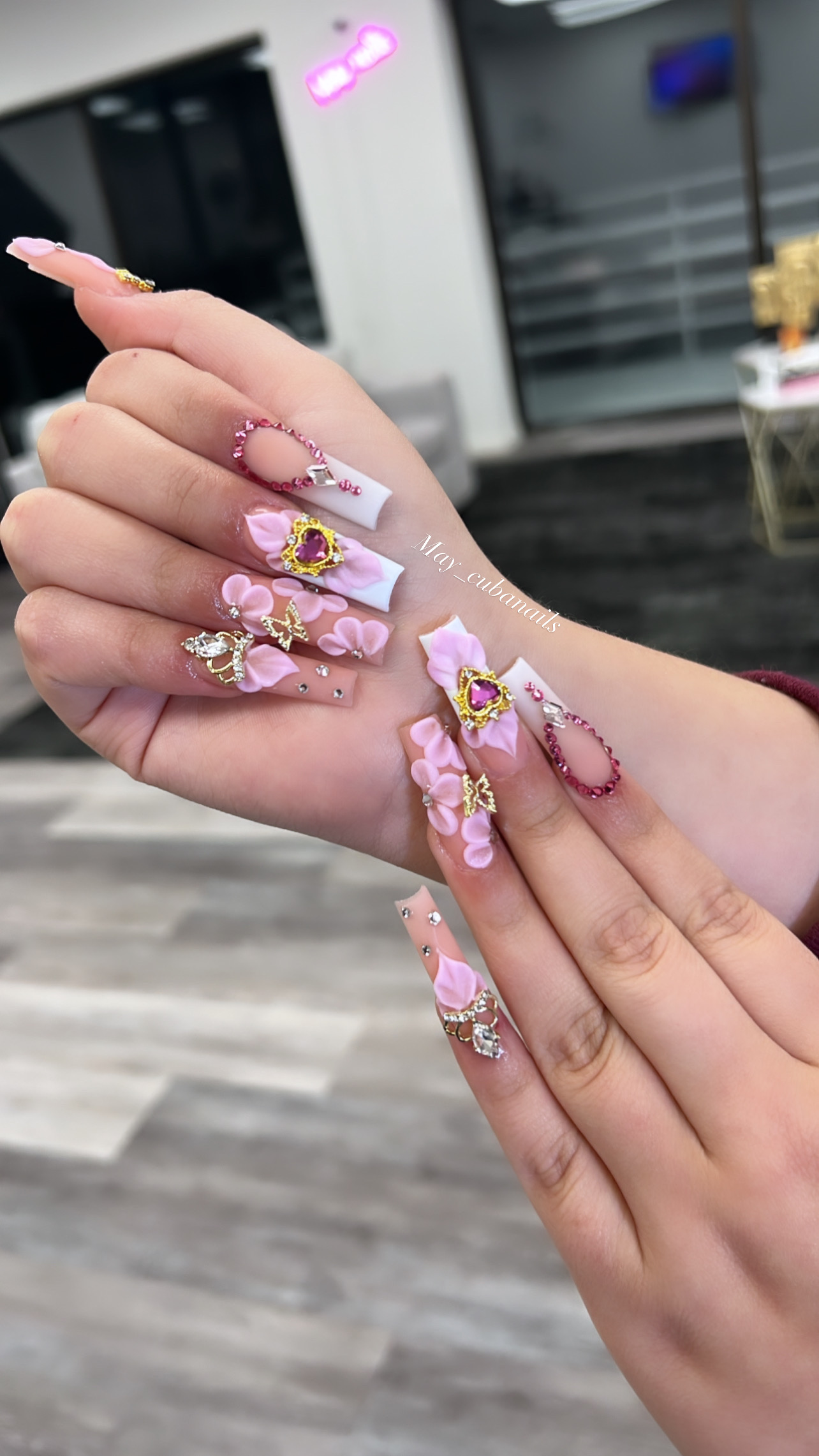 May Nails nail work in Greenfield, Wisconsin